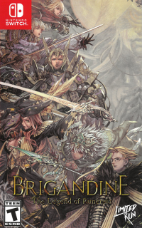 Brigandine: The Legend of Runersia PAL Playstation 4  box art